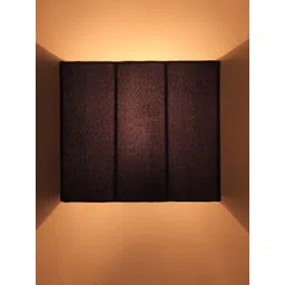 Devansh Blue Square-Shaped Cotton Wall Mounted Lamp-picture-58