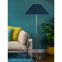Devansh Blue Steel Floor Lamp image 1