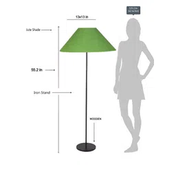 Devansh Green Frustum FloorLamps-picture-11