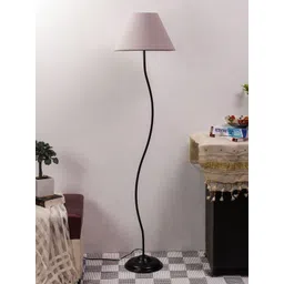 Devansh Grey & Black Solid Conical Novelty Lamp-picture-24