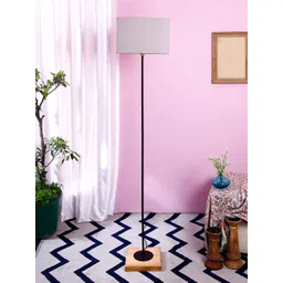 Devansh Grey & Black Solid Square Club Lamp-picture-25