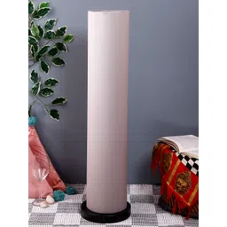 Devansh Grey & Black Solid Traditional Table Lamp with Shade-picture-53