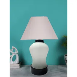 Devansh Grey Glass Traditional Frusturical Shaped Table Lamp-image-11