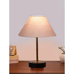 Devansh Grey Textured Wood Contemporary Frusturical Shaped Table Lamp-picture-25