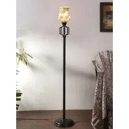 Devansh Multi Mosaic Glass Iron Floor Lamp-picture-41