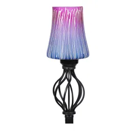 Devansh Multicolored Basket Iron Floor Standing Lamp image 5