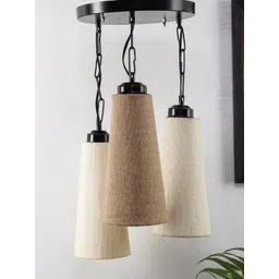 Devansh Multicolored Conical Cluster Hanging Lamp-picture-56