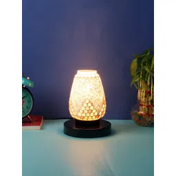 Devansh Multicoloured Mosaic Glass Table Lamp with Iron Base-picture-38