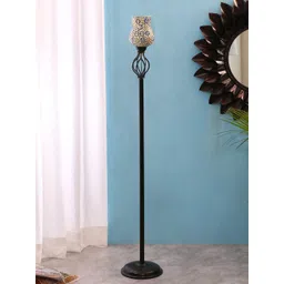 Devansh Multicoloured Wrought Iron Floor Lamp image 1