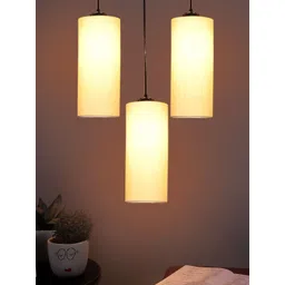 devansh Off-White Cotton Round Cluster Hanging Lamp For Living Room And Offices Ceiling Light Ceiling Lamp-picture-16