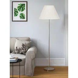 Devansh Off-White Knife Pleated Frustum FloorLamps-picture-54