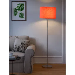 Devansh Orange Steel Floor Lamp image 2
