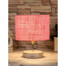 Devansh Pink Cylindrical Table Lamp-picture-34