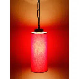 Devansh Red & Black Solid Contemporary Hanging Lamp-picture-21