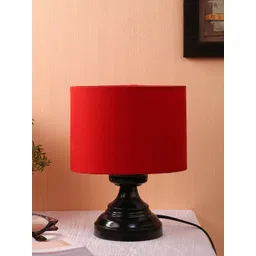 Devansh Red Solid Contemporary Table Lamp-picture-35