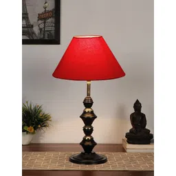 Devansh Red Solid Table Lamps-picture-31
