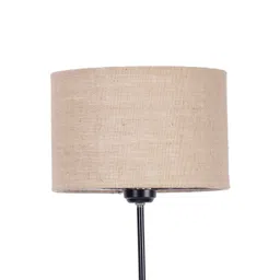 Devansh Solid Jute Shade With Iron Floor Lamp image 2