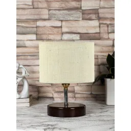 Devansh White Solid Jute Table Lamps-picture-23