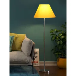 Devansh Yellow Floor Lamp Steel Base image 5