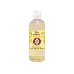 Deve Herbes Natural Therapeutic Grade Cold Pressed Pure Sunflower Oil - 200 ml-picture-34