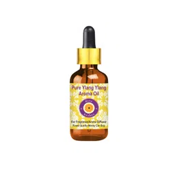 Deve Herbes Pure Ylang Ylang Aroma Oil with Glass Dropper - 30 ml-picture-24