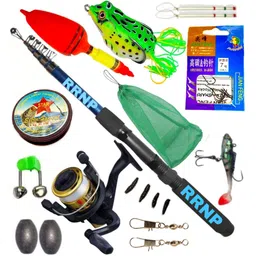 device FISING COMBO SET (210 CN 7 FET ) FISING ROD 10 KG LOAD CAPACITY FISING G-7 Multicolor Fishing Rod-picture-11