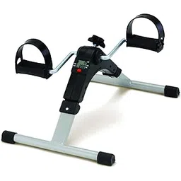 Device Mini Pedal Exercise Cycle Fitness Bike For Exercise & Weight Loss With Digital Display of Many Functions, Ready to Use) + 2 Pairs of Heel Pad Free-picture-16