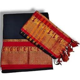 devika textiles Narayanpet Pure Cotton Unstitched Dress Meterial 4.5 Meters Of Fabric with 2.5 meters Dupatta-picture-38