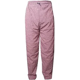 devil Men's Cotton Checkered Pajama-(Red)-picture-20