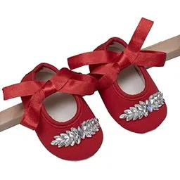 devishi Daizy booties embellished with shimmer stones - red-picture-11