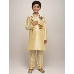 DEVOILER Boys Ethnic Motifs Printed Straight Kurta-picture-22