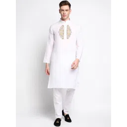 DEVOILER Ethnic Motifs Printed Straight Kurta-picture-32