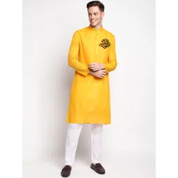 DEVOILER Ethnic Motifs Printed Straight Kurta-picture-15