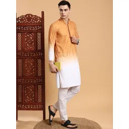DEVOILER Men Embroidered Thread Work Kurta-picture-22