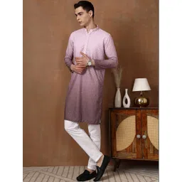 DEVOILER Men Embroidered Thread Work Kurta-picture-33