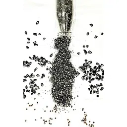devsudh Ritual Black Salt in Glass bottle (250 g) | Witch Salt | Vastu salt to remove negative energy | for Purifying, Cleansing, Healing, Metaphysical, Meditation | with Black Sage (Mugwort), Black Tourmaline chips, Black Pepper | Housewarming gift | Spell Salt for negative energy removal & Feng Shui |-picture-54
