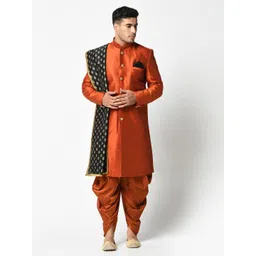 DEYANN Solid Sherwani-picture-31