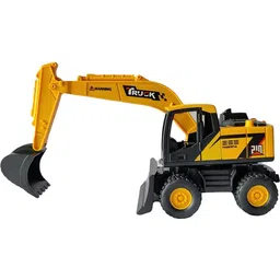 dezicon ecom Construction LongCraneExcavatorTrucks Rotate by 360 Degree JCB Toy Loader JCB Toy and Excavator Vehicle Engineering Toy for 3 Years and Above Age Toddlers ,High Speed Friction Excavator toy for boys toy for kids toy for children push and pull along toy toy cars and trucks-picture-19