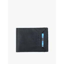 Dezire Crafts Men Black Cut Work PU Two Fold Wallet-picture-36