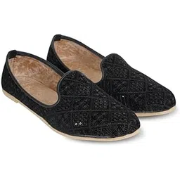 dfr Men Ethnic Jutti Wedding Kurta Loafer Shoe Juti,Cushioned Comfortable Juti-picture-43