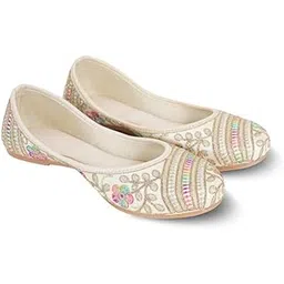 dfr Womens Embroidered Rajasthani Mojari Juti Shoe-picture-32