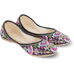 dfr Womens Embroidered Rajasthani Mojari Juti Shoe-picture-35