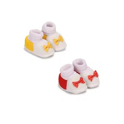 dhairya collection Baby Booties for Baby Boy and baby Girls Pack of 2-picture-19