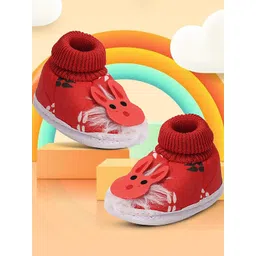 Dhairya Collection Baby Booties For Baby Boys And Baby Girls Pack of 2 image 5
