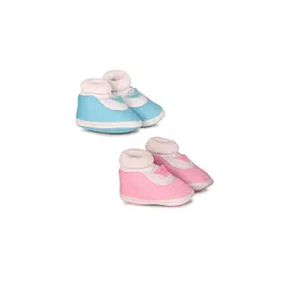 Dhairya Collection Kids Pack Of 2 Cotton Booties-picture-23