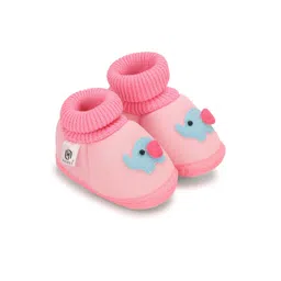 Dhairya Collection Kids Soft Cotton Pre-Walker Elephant Booties-picture-27
