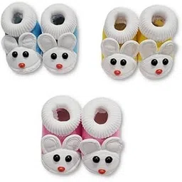 dhairya collection new born baby bootie shoes for boy and girl/Booties/New born baby shoes for baby boy and baby girl 0 size-picture-27