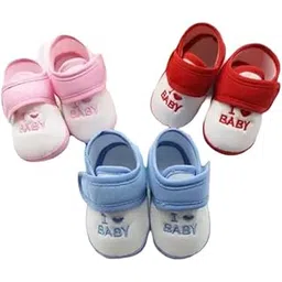 dhairya collection Newborn Baby Booties, Infant Shoes, Unisex Baby Footwear for Boys and Girls-picture-15