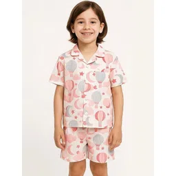 Dhairya Traders Unisex Kids Printed Shirt with Shorts-picture-49