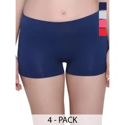 DHANDAI FASHION Pack of 4 Boys Shorts Briefs Boy Short Full P(Mo-2+CB-4)BluGjrGreRed-picture-31